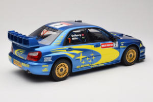 Subaru Impreza WRC S9 #7 P. Solberg / P. Mills Rally Great Britain 2003 Otto 1:12 G092 Resin – Bild 2 von 6