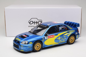 Subaru Impreza WRC S9 #7 P. Solberg / P. Mills Rally Great Britain 2003 Otto 1:12 G092 Resin – Bild 6 von 6