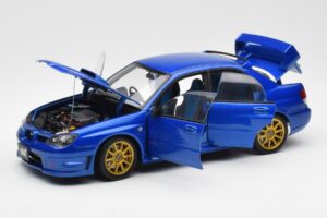 Subaru Impreza WRX STI GD Blau AUTOart 1:18 78681 Metall – Bild 2 von 8