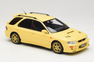 Subaru Impreza WRX STI Version VI Sport Wagon Cashmere Yellow Otto 1:18 OT1198 Metall – Bild 4 von 6
