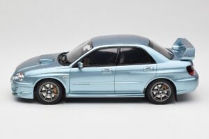 Subaru Impreza WRX STi WR1 GD P. Solberg Edition Ice Blue Metallic Otto 1:18 OT1114 Resin – Bild 3 von 6