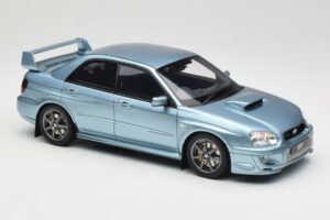 Subaru Impreza WRX STi WR1 GD P. Solberg Edition Ice Blue Metallic Otto 1:18 OT1114 Resin – Bild 4 von 6