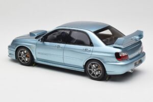 Subaru Impreza WRX STi WR1 GD P. Solberg Edition Ice Blue Metallic Otto 1:18 OT1114 Resin – Bild 5 von 6