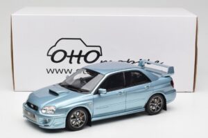 Subaru Impreza WRX STi WR1 GD P. Solberg Edition Ice Blue Metallic Otto 1:18 OT1114 Resin – Bild 6 von 6