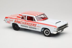 Dodge 330 Super Stock Ramchargers NHRA 1964 Highway 61 1:18 50044 Metall – Bild 6 von 8