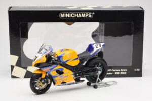 Suzuki GSX-R 1000 Team Alstare Corona Extra Y. Kagayama WSB 2005 Minichamps 1:12 122052271 Metall – Bild 6 von 6