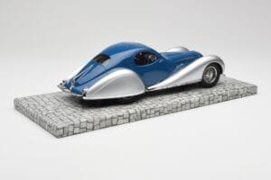 Talbot-Lago T150 C-SS Coupe Blau Silber Minichamps 1:18 107117122 Resin – Bild 2 von 6