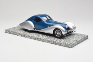 Talbot-Lago T150 C-SS Coupe Blau Silber Minichamps 1:18 107117122 Resin – Bild 4 von 6