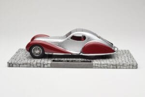Talbot-Lago T150 C-SS Coupe Silber Rot Minichamps 1:18 107117121 Resin – Bild 3 von 6
