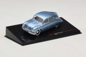 Tatra T600 Tatraplan Blau IXO 1:43 CLC594N Metall – Bild 2 von 4