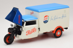 Tempo Dreirad Kastenwagen Pepsi Minichamps 1:18 150099024 Metall – Bild 2 von 8