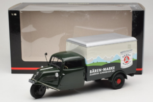 Tempo Hanseat Kastenwagen Baren Marken Minichamps 1:18 150099045 Metall – Bild 6 von 6