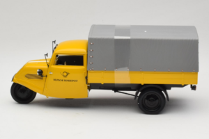 Tempo Hanseat Kastenwagen Deutsche Post Minichamps 1:18 TEMPO001 Metall – Bild 3 von 6