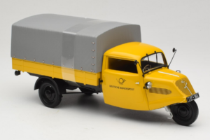 Tempo Hanseat Kastenwagen Deutsche Post Minichamps 1:18 TEMPO001 Metall – Bild 4 von 6