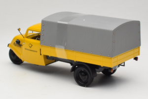 Tempo Hanseat Kastenwagen Deutsche Post Minichamps 1:18 TEMPO001 Metall – Bild 5 von 6