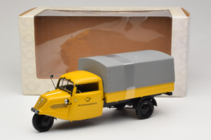 Tempo Hanseat Kastenwagen Deutsche Post Minichamps 1:18 TEMPO001 Metall – Bild 6 von 6