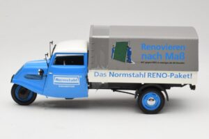 Tempo Hanseat Normstagl Blau Minichamps 1:18 TMP001 Metall – Bild 4 von 8