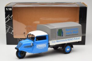 Tempo Hanseat Normstagl Blau Minichamps 1:18 TMP001 Metall – Bild 8 von 8