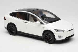 Tesla Model X Weiss OEM 1:18 TESLA001 Metall – Bild 6 von 8