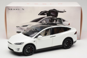 Tesla Model X Weiss OEM 1:18 TESLA001 Metall – Bild 8 von 8