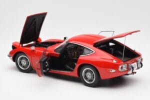 Toyota 2000 GT Rot AUTOart 1:18 78741 Metall – Bild 5 von 8