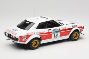 Toyota Celica 2000 GT RA21 #14 P-I. Walfridson RAC Rally 1977 IXO 1:18 18RMC189B Metall – Bild 2 von 6