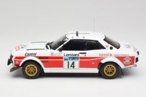 Toyota Celica 2000 GT RA21 #14 P-I. Walfridson RAC Rally 1977 IXO 1:18 18RMC189B Metall – Bild 3 von 6