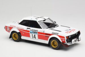 Toyota Celica 2000 GT RA21 #14 P-I. Walfridson RAC Rally 1977 IXO 1:18 18RMC189B Metall – Bild 4 von 6