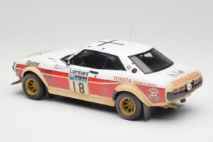 Toyota Celica 2000 GT RA21 #18 J-L. Therier RAC Rally 1977 IXO 1:18 18RMC189C Metall – Bild 5 von 6