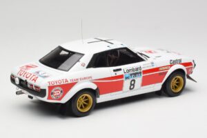 Toyota Celica 2000 GT RA21 #8 H. Mikkola / A. Hertz RAC Rally 1977 IXO 1:18 18RMC189A Metall – Bild 2 von 6