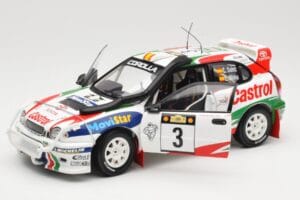 Toyota Corolla WRC #3 C. Sainz / L. Moya Safari Rally 1999 AUTOart 1:18 89982 Metall – Bild 2 von 8
