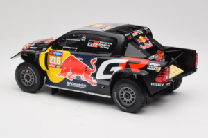 Toyota GR DKR Hilux Evo #216 S. Quintero / D. Zenz Rally Dakar 2024 IXO 1:18 18RMC238B Metall – Bild 5 von 6