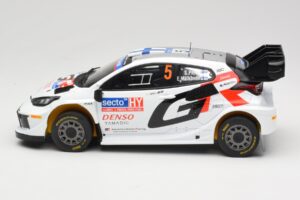 Toyota GR Yaris Rally1 #5 Toyota Gazoo Racing WRT S. Pajari / E. Malkonen Rally Finland 2024 IXO 1:18 18RMC217 Metall – Bild 3 von 6
