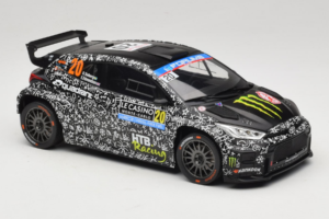 Toyota GR Yaris Rally2 #20 O. Solberg / E. Edmondson Rally Monte Carlo 2025 IXO 1:18 18RMC232 Metall – Bild 4 von 6