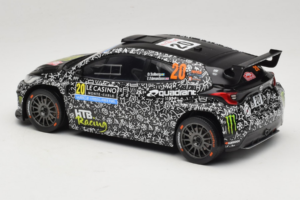 Toyota GR Yaris Rally2 #20 O. Solberg / E. Edmondson Rally Monte Carlo 2025 IXO 1:18 18RMC232 Metall – Bild 5 von 6