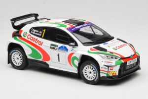 Toyota GR Yaris Rally2 #1 C. Ingram / R. Whittock Voyonic Grampian Forest Rally 2024 IXO 1:18 18RMC213 Metall – Bild 4 von 6