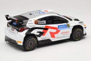 Toyota GR Yaris Rally2 #37 Y. Yamamoto Rally Finland 2024 IXO 1:18 18RMC212A Metall – Bild 2 von 6