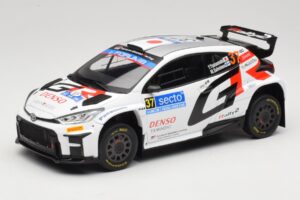 Toyota GR Yaris Rally2 #37 Y. Yamamoto Rally Finland 2024 IXO 1:18 18RMC212A Metall