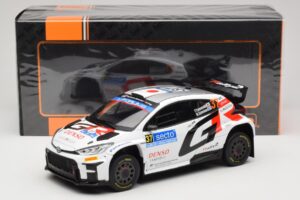 Toyota GR Yaris Rally2 #37 Y. Yamamoto Rally Finland 2024 IXO 1:18 18RMC212A Metall – Bild 6 von 6