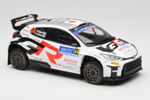 Toyota GR Yaris Rally2 #44 H. Kogure Rally Finland 2024 IXO 1:18 18RMC212B Metall – Bild 4 von 6