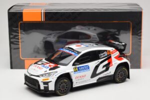 Toyota GR Yaris Rally2 #44 H. Kogure Rally Finland 2024 IXO 1:18 18RMC212B Metall – Bild 6 von 6