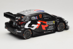 Toyota GR Yaris WRC #17 S. Ogier / V. Landais Rally Monte Carlo Winner 2025 IXO 1:18 18RMC229A Metall – Bild 2 von 6