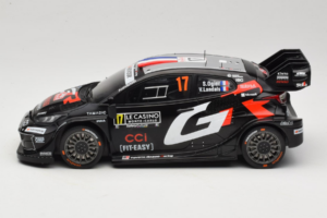 Toyota GR Yaris WRC #17 S. Ogier / V. Landais Rally Monte Carlo Winner 2025 IXO 1:18 18RMC229A Metall – Bild 3 von 6