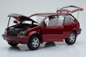 Toyota Harrier Rot Metallic AUTOart 1:18 70035 Metall – Bild 2 von 8