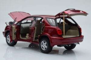 Toyota Harrier Rot Metallic AUTOart 1:18 70035 Metall – Bild 5 von 8