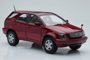 Toyota Harrier Rot Metallic AUTOart 1:18 70035 Metall – Bild 6 von 8