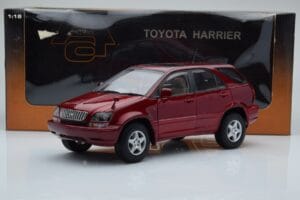 Toyota Harrier Rot Metallic AUTOart 1:18 70035 Metall – Bild 8 von 8