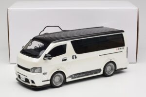 Toyota Hiace Super GL Pearl White Otto 1:18 OT1136 Resin – Bild 6 von 6