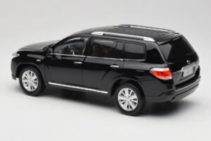 Toyota Highlander XU40 Schwarz Paudi Model 1:18 2043612-B1 Metall – Bild 7 von 8