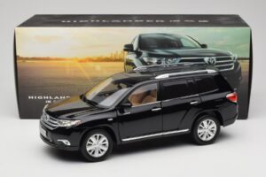 Toyota Highlander XU40 Schwarz Paudi Model 1:18 2043612-B1 Metall – Bild 8 von 8